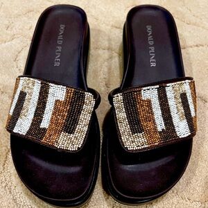 Donald pliner fifi beaded sandal